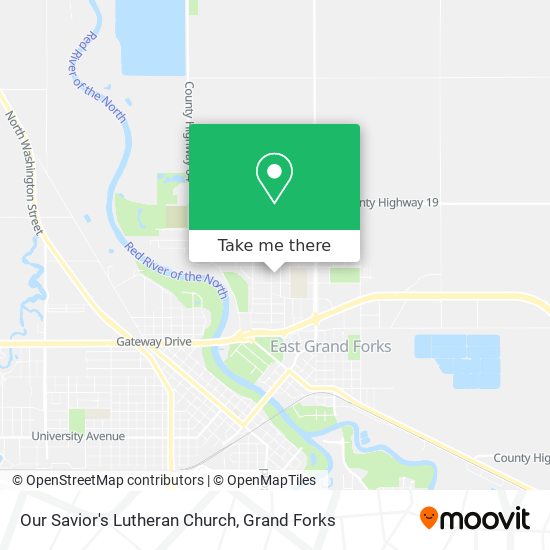 Our Savior's Lutheran Church map