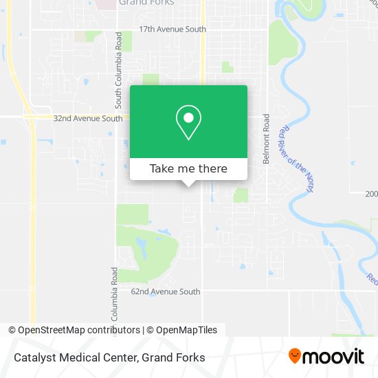 Mapa de Catalyst Medical Center
