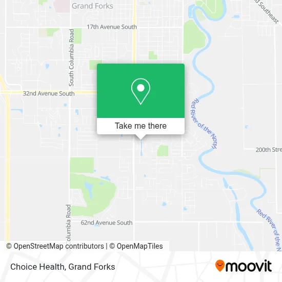 Choice Health map