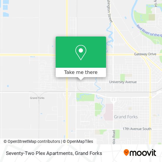 Seventy-Two Plex Apartments map