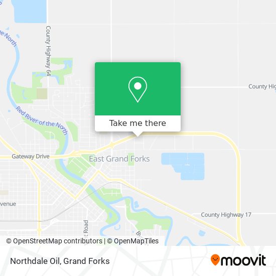 Northdale Oil map