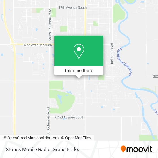 Stones Mobile Radio map