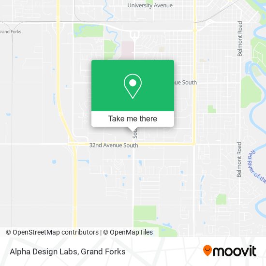 Alpha Design Labs map