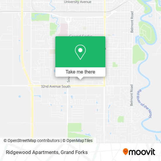 Ridgewood Apartments map