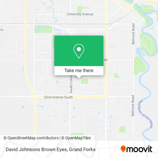 David Johnsons Brown Eyes map