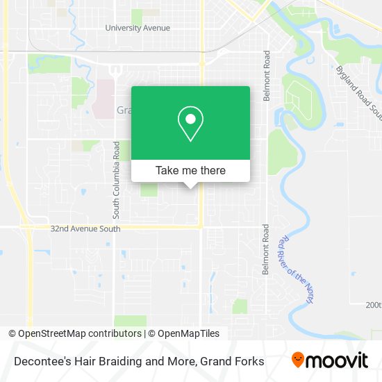 Decontee's Hair Braiding and More map