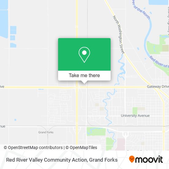 Mapa de Red River Valley Community Action