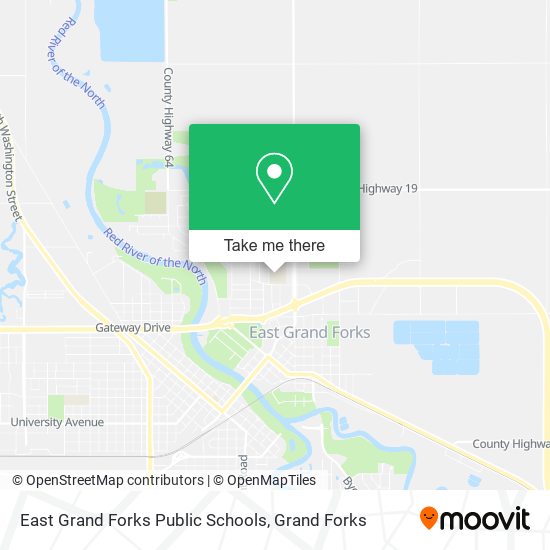 East Grand Forks Public Schools map