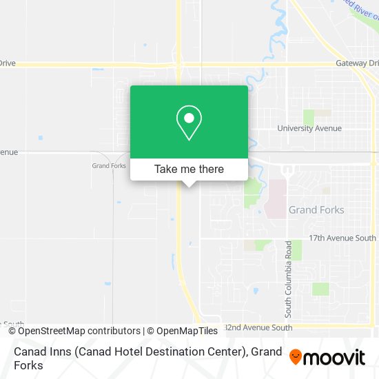 Canad Inns (Canad Hotel Destination Center) map