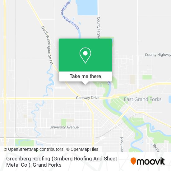 Greenberg Roofing (Grnberg Roofing And Sheet Metal Co.) map