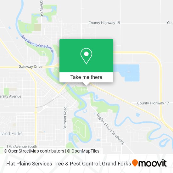 Flat Plains Services Tree & Pest Control map