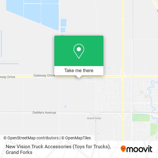 New Vision Truck Accessories (Toys for Trucks) map