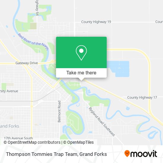 Thompson Tommies Trap Team map