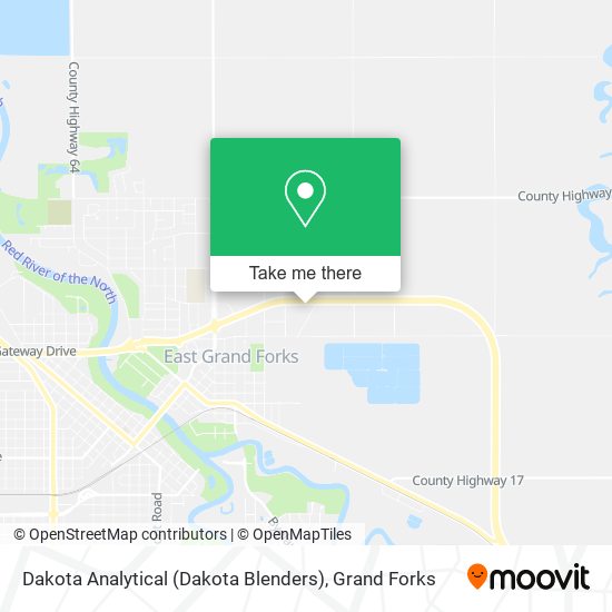 Dakota Analytical (Dakota Blenders) map