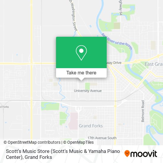 Scott's Music Store (Scott's Music & Yamaha Piano Center) map