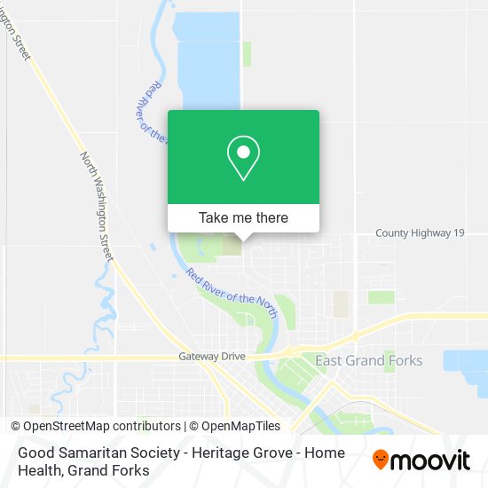 Good Samaritan Society - Heritage Grove - Home Health map