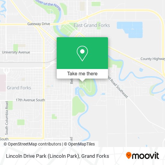 Lincoln Drive Park (Lincoln Park) map