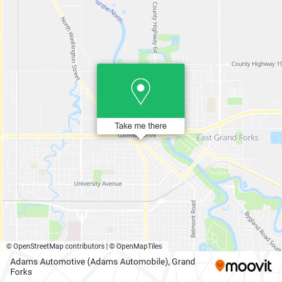 Adams Automotive (Adams Automobile) map