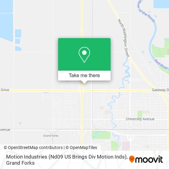 Motion Industries (Nd09 US Brings Div Motion Inds) map