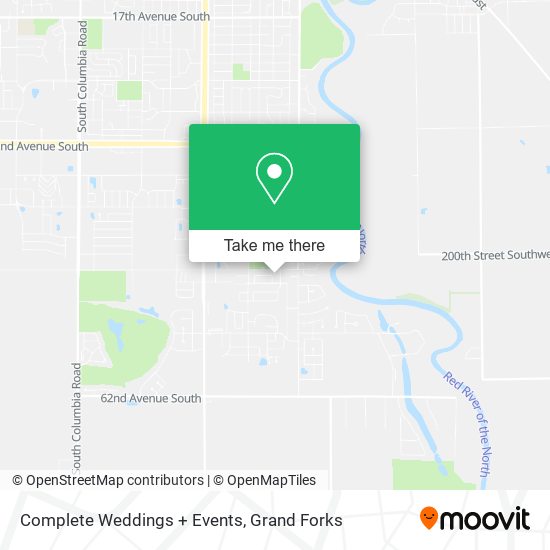 Complete Weddings + Events map