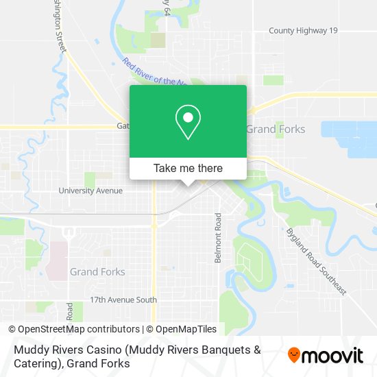 Mapa de Muddy Rivers Casino (Muddy Rivers Banquets & Catering)