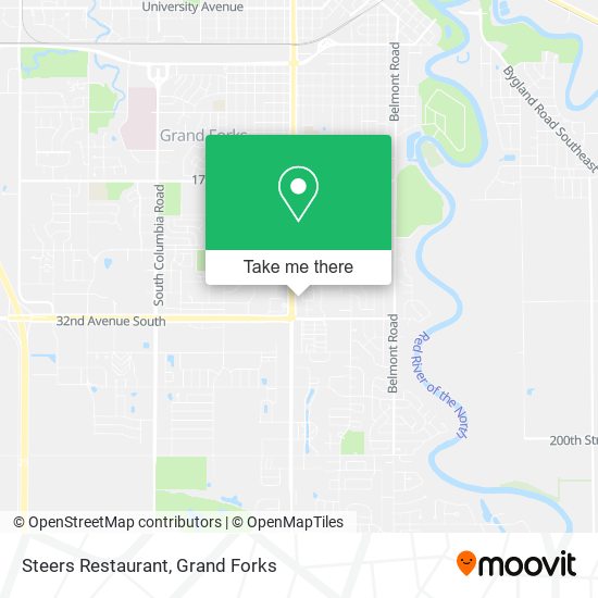 Steers Restaurant map