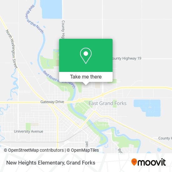 New Heights Elementary map