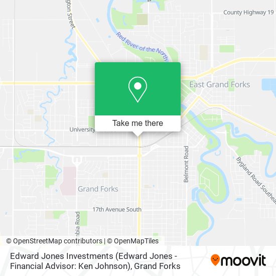 Edward Jones Investments (Edward Jones - Financial Advisor: Ken Johnson) map