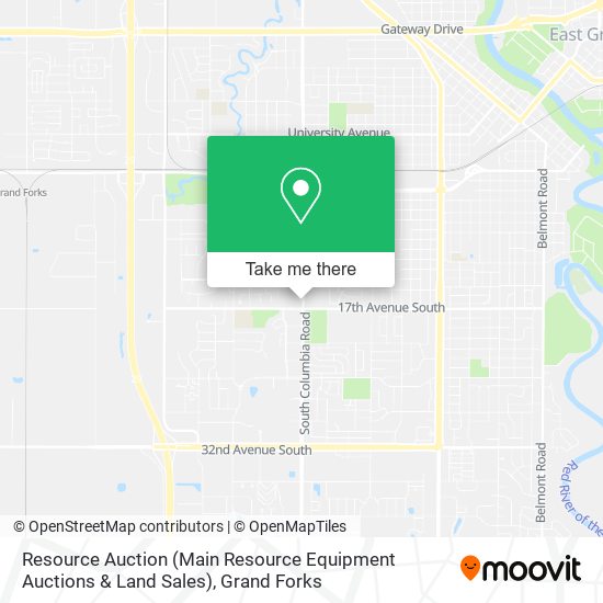 Mapa de Resource Auction (Main Resource Equipment Auctions & Land Sales)