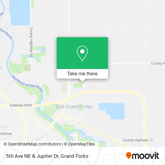 5th Ave NE & Jupiter Dr map