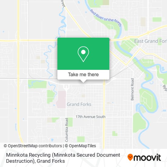 Mapa de Minnkota Recycling (Minnkota Secured Document Destruction)