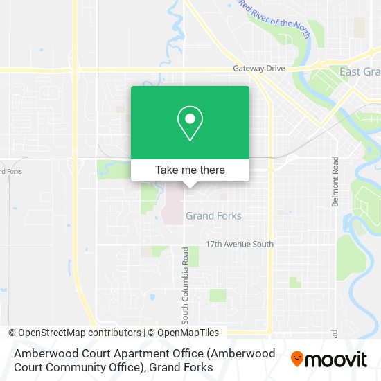 Mapa de Amberwood Court Apartment Office