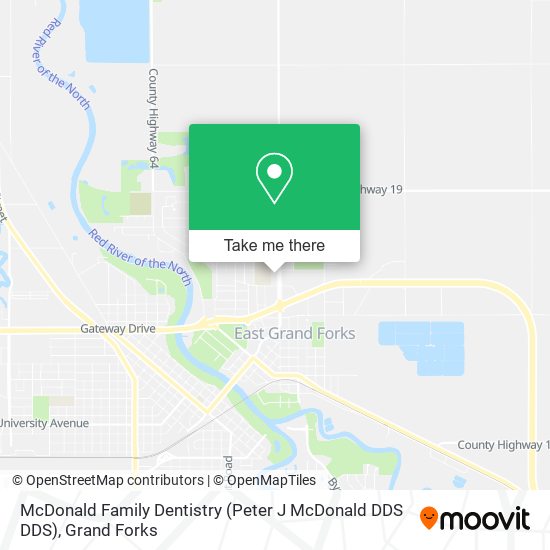 Mapa de McDonald Family Dentistry (Peter J McDonald DDS DDS)