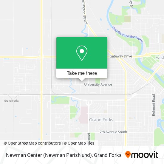 Newman Center (Newman Parish und) map