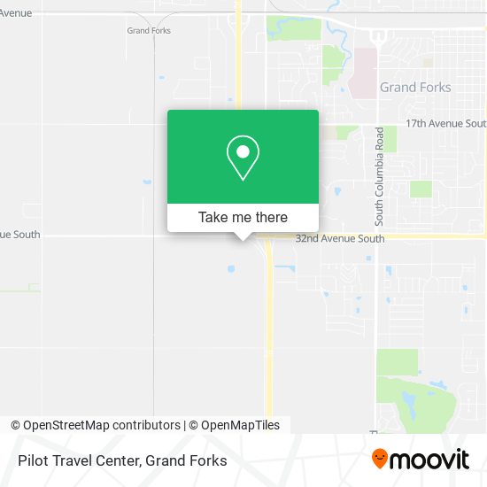 Pilot Travel Center map