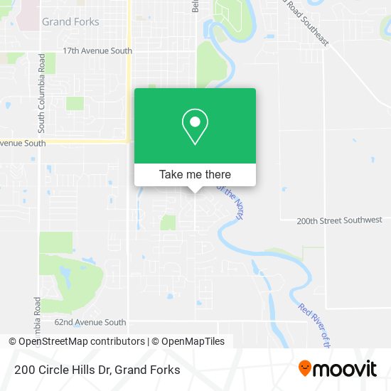 200 Circle Hills Dr map