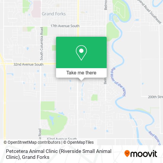 Petcetera Animal Clinic (Riverside Small Animal Clinic) map