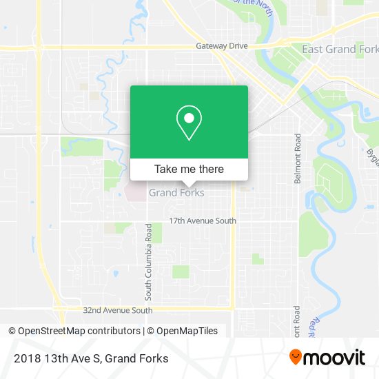 2018 13th Ave S map