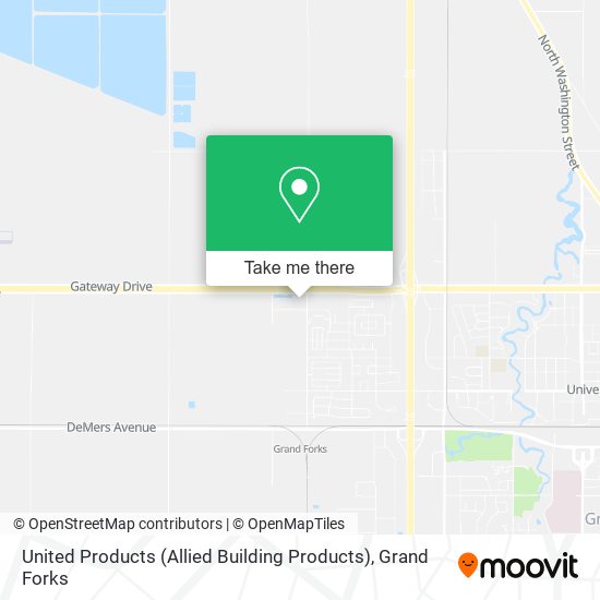 Mapa de United Products (Allied Building Products)