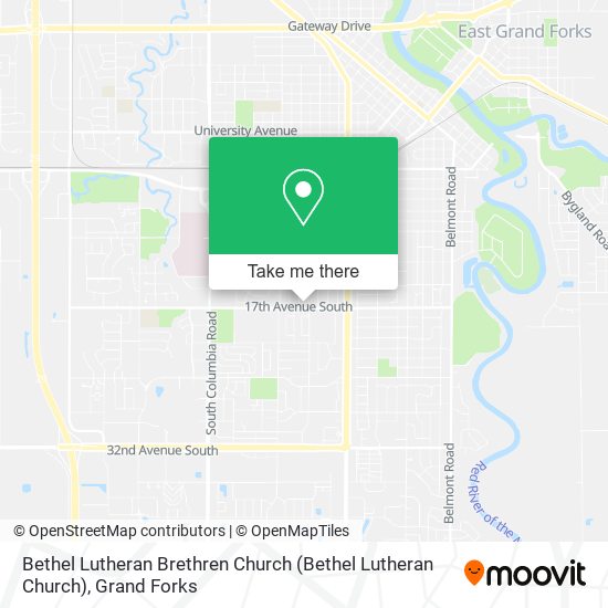 Mapa de Bethel Lutheran Brethren Church