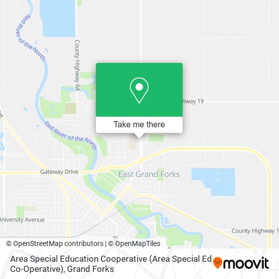 Area Special Education Cooperative (Area Special Ed Co-Operative) map