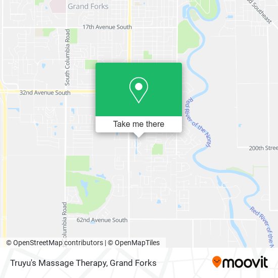 Truyu's Massage Therapy map