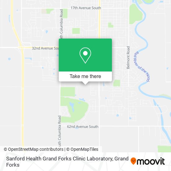 Sanford Health Grand Forks Clinic Laboratory map