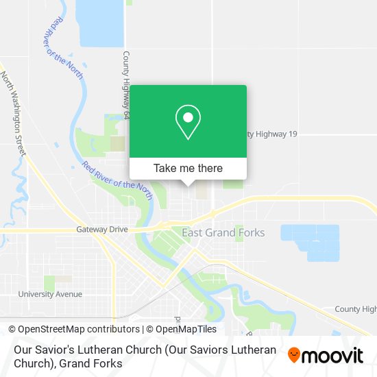 Our Savior's Lutheran Church (Our Saviors Lutheran Church) map