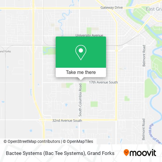 Mapa de Bactee Systems (Bac Tee Systems)