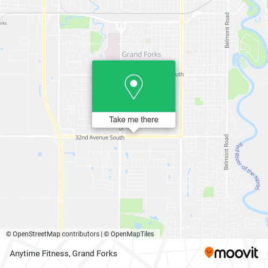 Anytime Fitness map