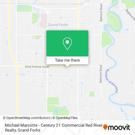 Mapa de Michael Marcotte - Century 21 Commercial Red River Realty