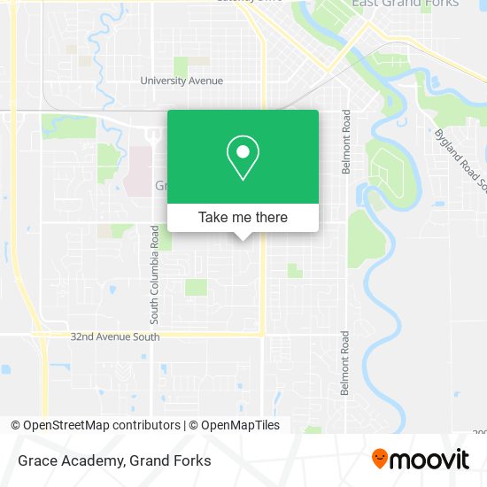 Grace Academy map