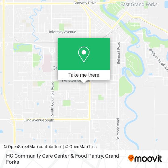 HC Community Care Center & Food Pantry map