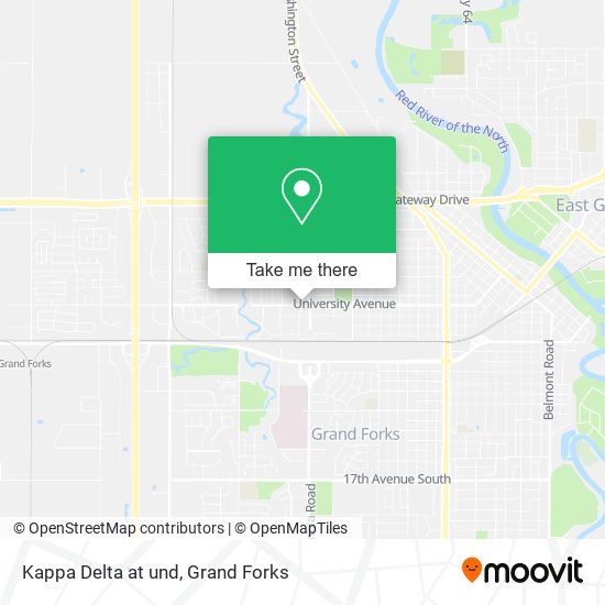 Mapa de Kappa Delta at und